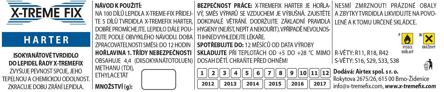 Kutlíci - tvrdidlo Desmodur - návod
