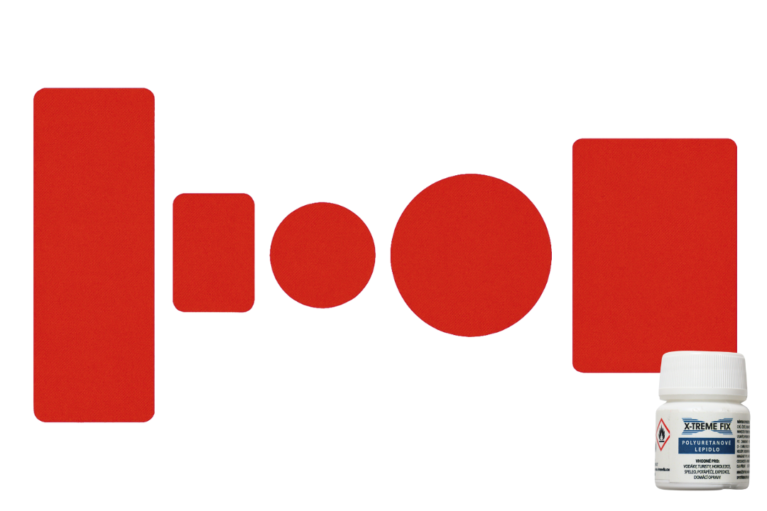 red + glue